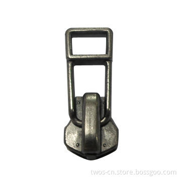 Metal zipper sliders, made of alloy, reach environmental requirements, OEM/ODM services are welcome